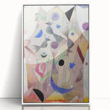 Abstract Modern Art Print - Persian Nightingales by Paul Klee - Modern Wall Art