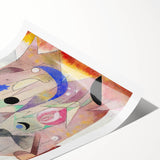 Abstract Modern Art Print - Persian Nightingales by Paul Klee - Modern Wall Art