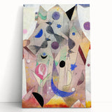 Abstract Modern Art Print - Persian Nightingales by Paul Klee - Modern Wall Art