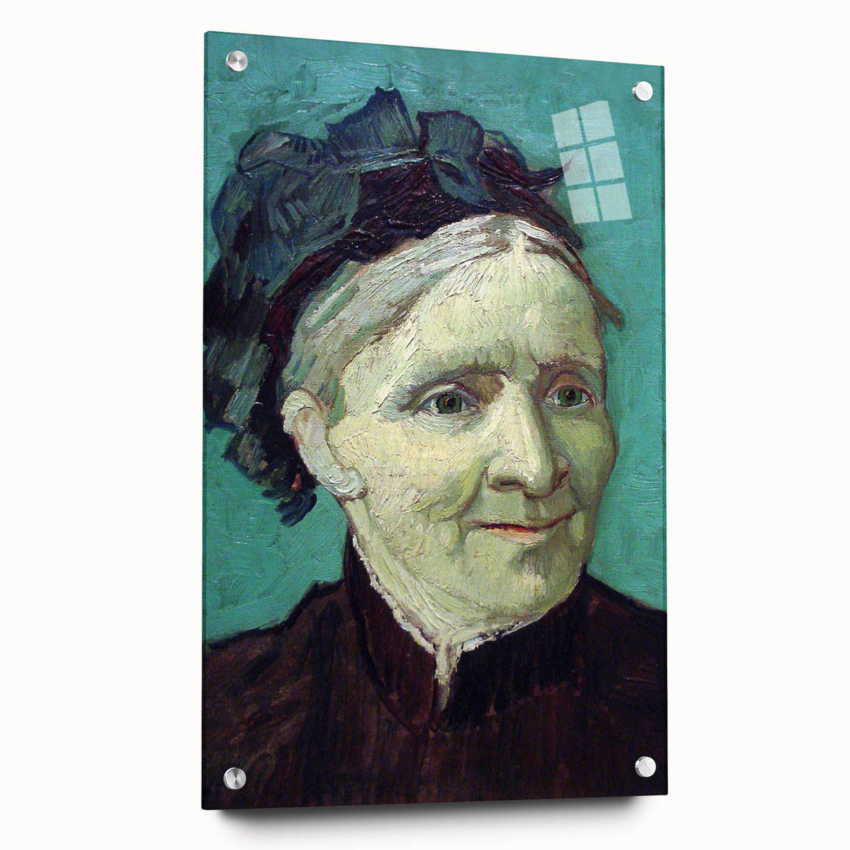 Impressionism Wall Art - Portrait of the Artist's Mother by van Gogh