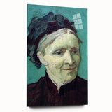 Impressionism Wall Art - Portrait of the Artist's Mother by van Gogh