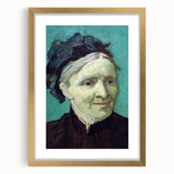 Impressionism Wall Art - Portrait of the Artist's Mother by van Gogh