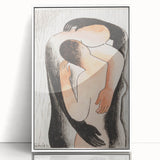 Modern Wall Art: Abstract Embrace – Contemporary Art for Unique Spaces