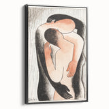 Modern Wall Art: Abstract Embrace – Contemporary Art for Unique Spaces