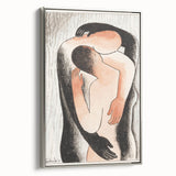 Modern Wall Art: Abstract Embrace – Contemporary Art for Unique Spaces