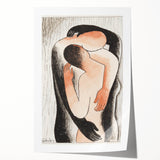 Modern Wall Art: Abstract Embrace – Contemporary Art for Unique Spaces