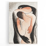 Modern Wall Art: Abstract Embrace – Contemporary Art for Unique Spaces