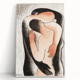 Modern Wall Art: Abstract Embrace – Contemporary Art for Unique Spaces