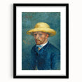 Impressionism Wall Art - Portrait of Theo van Gogh by Vincent van Gogh
