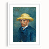 Impressionism Wall Art - Portrait of Theo van Gogh by Vincent van Gogh