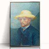 Impressionism Wall Art - Portrait of Theo van Gogh by Vincent van Gogh