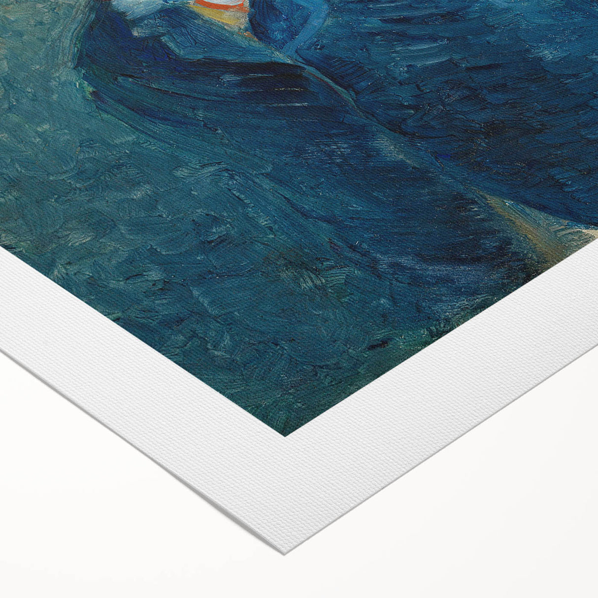 Impressionism Wall Art - Portrait of Theo van Gogh by Vincent van Gogh