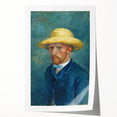 Impressionism Wall Art - Portrait of Theo van Gogh by Vincent van Gogh