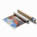 Modern Wall Art: Piet Mondrian’s Lappenbrink – Contemporary Village Scene