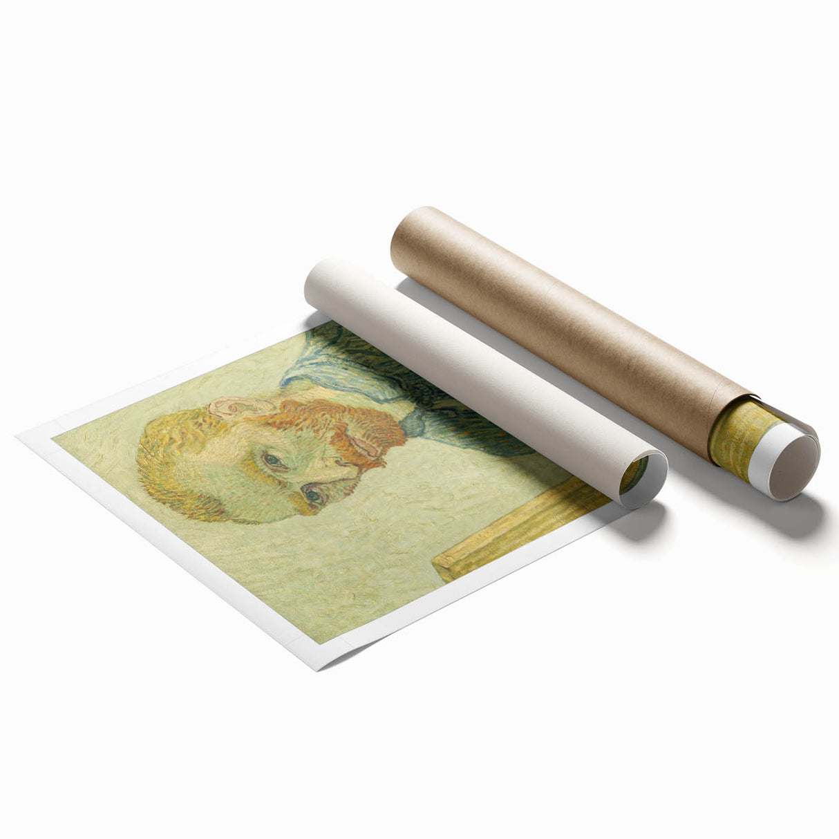 Impressionism Wall Art - Self-Portrait by Vincent van Gogh
