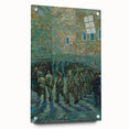 Impressionism Wall Art - Prisoners Exercising by Vincent van Gogh
