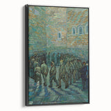 Impressionism Wall Art - Prisoners Exercising by Vincent van Gogh
