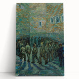 Impressionism Wall Art - Prisoners Exercising by Vincent van Gogh