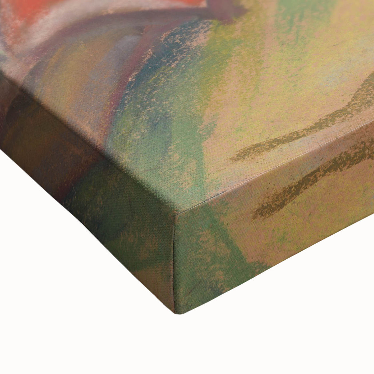 Modern Wall Art: Girl in a Red Skirt – Abstract Contemporary Artwork