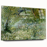 Impressionist Spring Landscape Wall Art - Riverbank by Van Gogh