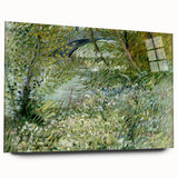 Impressionist Spring Landscape Wall Art - Riverbank by Van Gogh