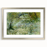 Impressionist Spring Landscape Wall Art - Riverbank by Van Gogh