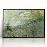 Impressionist Spring Landscape Wall Art - Riverbank by Van Gogh