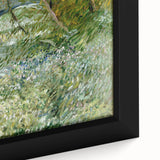 Impressionist Spring Landscape Wall Art - Riverbank by Van Gogh