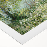 Impressionist Spring Landscape Wall Art - Riverbank by Van Gogh