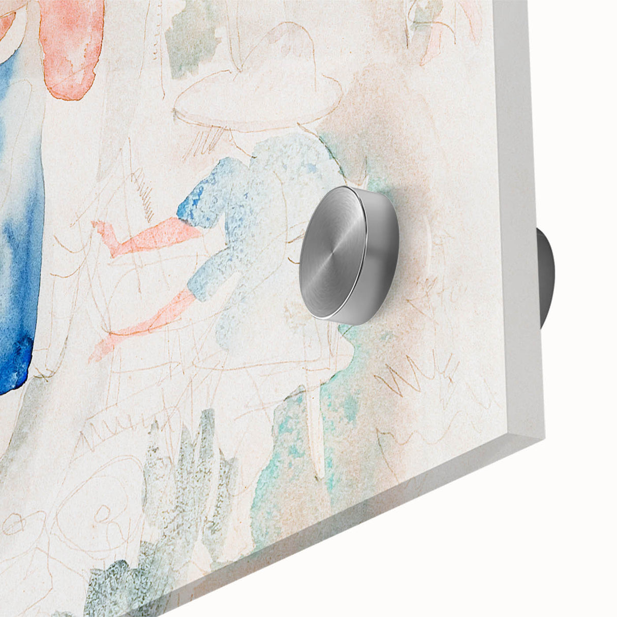 Modern Wall Art – Abstract Sketch of Artists in Action