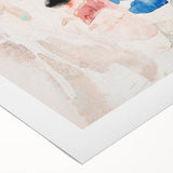 Modern Wall Art – Abstract Sketch of Artists in Action