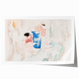 Modern Wall Art – Abstract Sketch of Artists in Action