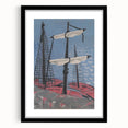 Modern Wall Art: Fishing Boats – Nautical Abstract by Mikuláš Galanda