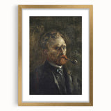 Impressionism Wall Art - Self-Portrait (1886) by Vincent van Gogh