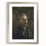 Impressionism Wall Art - Self-Portrait (1886) by Vincent van Gogh