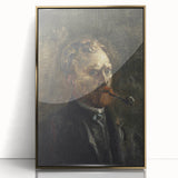 Impressionism Wall Art - Self-Portrait (1886) by Vincent van Gogh