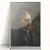 Impressionism Wall Art - Self-Portrait (1886) by Vincent van Gogh