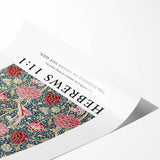 Biblical Typography Wall Art - Hebrews 11:1 Floral Canvas Print