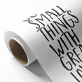 Inspirational Typography Poster - "Do Small Things" Canvas Art