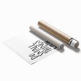 Inspirational Typography Poster - "Do Small Things" Canvas Art