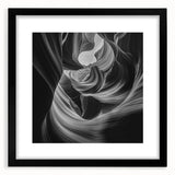Monochrome Flow – Modern Black and White Dynamic Wall Art