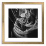 Monochrome Flow – Modern Black and White Dynamic Wall Art