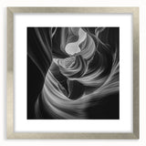 Monochrome Flow – Modern Black and White Dynamic Wall Art