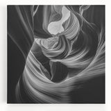 Monochrome Flow – Modern Black and White Dynamic Wall Art