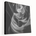 Monochrome Flow – Modern Black and White Dynamic Wall Art