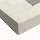 Geometric Abstract Bedroom Wall Art – Beige and Brown Canvas