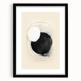 Framed Dining Room Prints – Minimalist Black & Beige Art