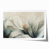 Elegant Floral Living Room Wall Art – Modern Canvas & Print
