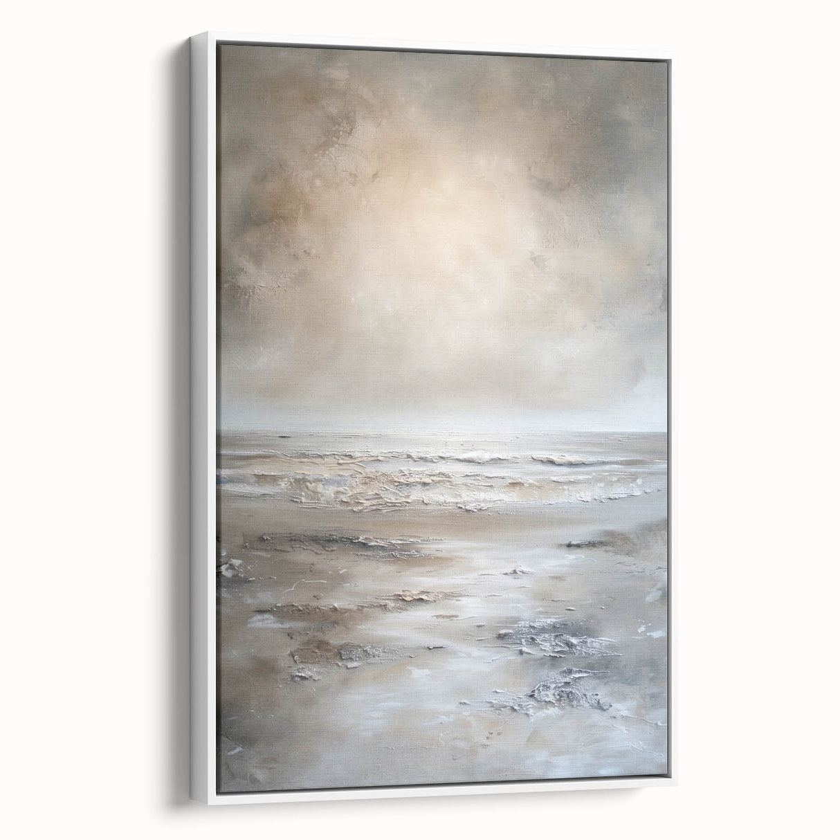 Elegant Coastal Serenity Office Wall Art – Modern Corporate Decor
