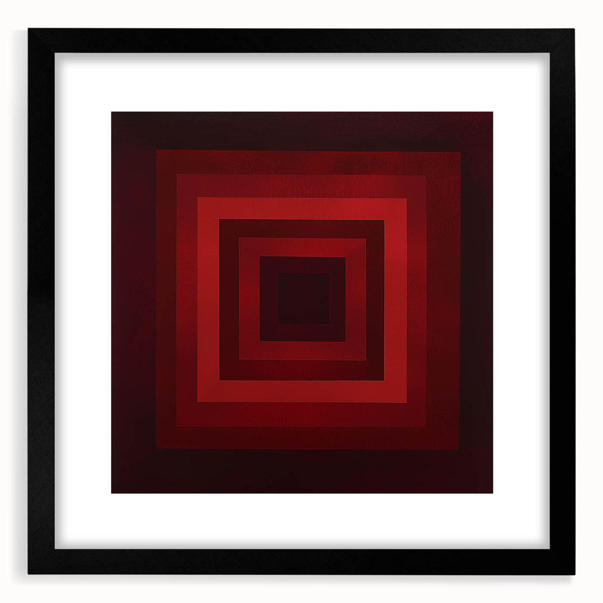 Abstract geometric frame in matte black with a modern design, showcasing clean lines and a minimalistic style perfect for contemporary decor. Ideal for framing artwork or photographs, enhancing any interior space with its sleek elegance.